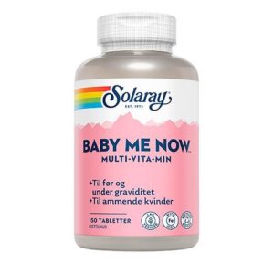 Solaray Baby Me Now Multivitamin 150 tab.