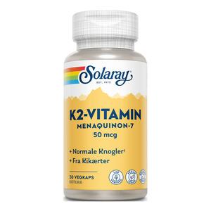 Solaray K2-vitamin 50 µg - 30 kaps.