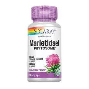Solaray Marietidsel Phytosome, 30kap.