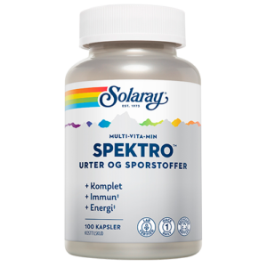 Solaray Spektro Multi-Vita-Min (100 kapsler)