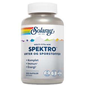 Solaray Spektro Multi-Vita-Min (200 kapsler)
