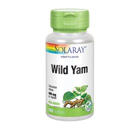 Solaray Wild Yam Root 400 mg • 100 kap.