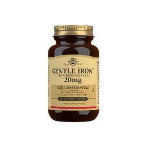 Solgar Gentle Iron 20 mg (bisglysinat) - 180 kaps.