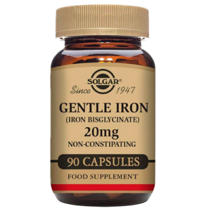 Solgar Gentle Iron (Jern) 20 mg (90 kap)