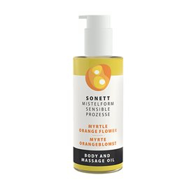 Sonett Krops & Massageolie Myrte/Appelsinblomst - 145ml.