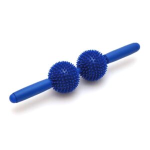 Spiky twin Massage Roller (Blå)