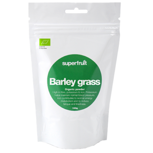 Superfruit Barleygrass (byggræs) Pulver Ø (100 g)