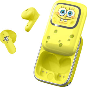 Svampebob Firkant - Trådløse Earbuds Høretelefoner Til Børn