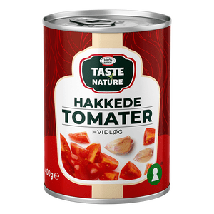 Taste of Nature Hakkede tomater med hvidløg - 400 g.