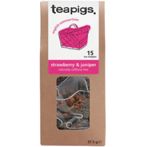 Teapigs Jordbær & Enebær Te (15 breve)