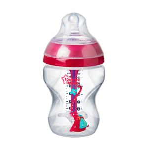 Tommee Tippee Anti-Kolik Sutteflaske M.Varmeindikator Pige 260 ml. (1 stk)