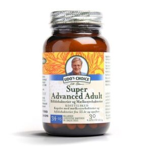 Udo´s Choice Super Advanced Adult 55+ - 30 kapsler