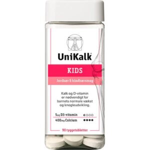 UniKalk Kids tyggetablet - 90 tabletter