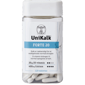Unikalk Forte 20 (120 stk)