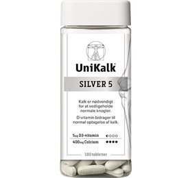 Unikalk Silver 5, 180tab.