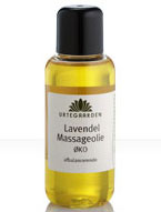 Urtegaarden Lavendel Massageolie Ø (100 ml)