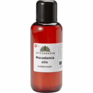 Urtegaarden Macadamiaolie Koldpresset Ø (100 ml)