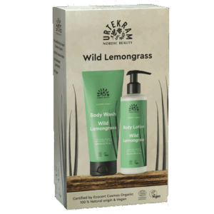 Urtekram Gaveæske Wild Lemongrass Body lotion & Body Wash (1 stk)