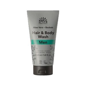 Urtekram MEN Hair & Body wash Aloe Vera & Baobab (150 ml.)