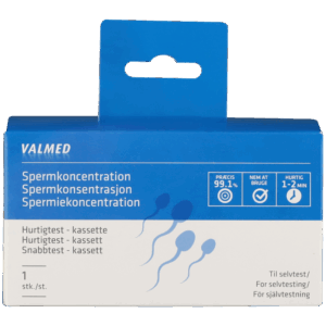 ValMed Spermkoncentration Hurtigtest Kassette (1 stk)