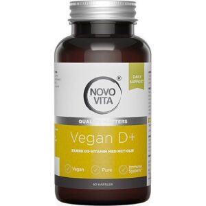 Vegan D+ - 60 kapsler