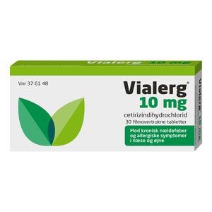 Vialerg 10 mg - 30 tabletter