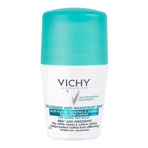 Vichy Anti-Stain Antiperspirant Deodorant Roll-On 48h - 50 ml.