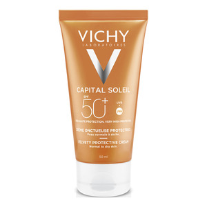 Vichy Capital Soleil Skin Perfecting Velvety Cream SPF50+ - 50 ml.