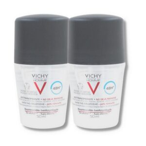 Vichy - Homme Antiperspirant Deo Roll On 48H Duo - 2 x 50 ml