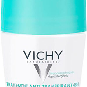 Vichy - Roll On Deodorant - Intensive Antiperspirant - 48 Timer 50 Ml