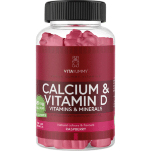 VitaYummy Calcium & Vitamin D Raspberry (60 stk)