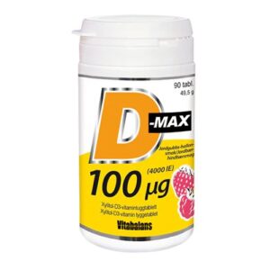 Vitabalans D-max 100 µg | 90 tabletter