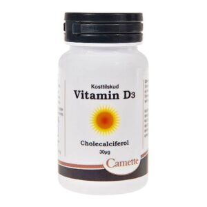 Vitamin D 30 mcg - 180 tabletter