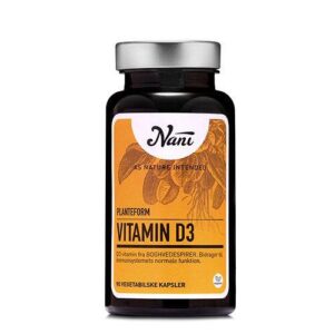 Vitamin D3 på planteform - 90 kapsler