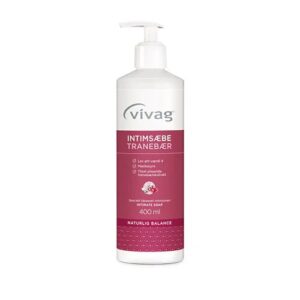 Vivag Intimsæbe Tranebær - 400 ml.