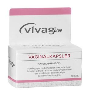 Vivag Plus Vaginalkapsler u/ap - 10 kapsler