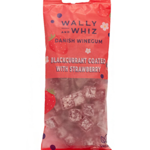 Wally & Whiz Vingummi Solbær/Jordbær, 57g.