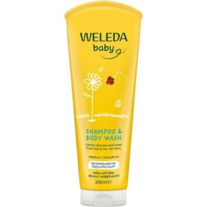 Weleda Calendula Shampoo & Body Wash - 200 ml.