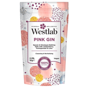 Westlab Epsom & Himalayan Badesalt Pink Gin (1 kg)