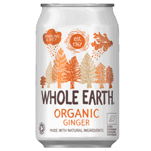 Whole Earth Ingefær sodavand Ø (330 ml)