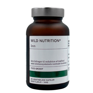 Wild Nutrition Food-Grown Jern (30 kaps)